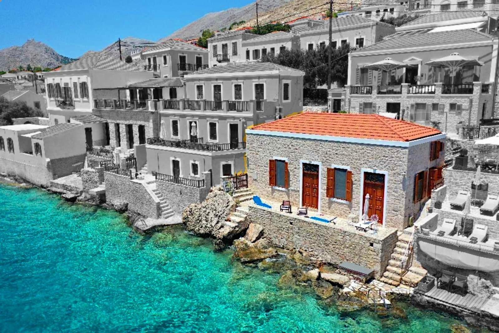 Villa Electra Chalki Town エクステリア 写真